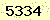 請輸入此驗證碼 : 5334