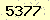 請輸入此驗證碼 : 5377