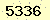 請輸入此驗證碼 : 5336