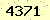 請輸入此驗證碼 : 4371