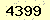 請輸入此驗證碼 : 4399