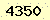 請輸入此驗證碼 : 4350