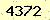 請輸入此驗證碼 : 4372