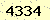請輸入此驗證碼 : 4334