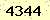 請輸入此驗證碼 : 4344
