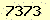 請輸入此驗證碼 : 7373