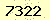 請輸入此驗證碼 : 7322