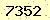 請輸入此驗證碼 : 7352