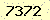 請輸入此驗證碼 : 7372