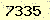 請輸入此驗證碼 : 7335