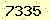 請輸入此驗證碼 : 7335