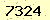 請輸入此驗證碼 : 7324