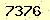 請輸入此驗證碼 : 7376