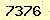 請輸入此驗證碼 : 7376