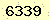 請輸入此驗證碼 : 6339