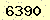 請輸入此驗證碼 : 6390