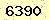 請輸入此驗證碼 : 6390