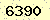 請輸入此驗證碼 : 6390