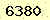 請輸入此驗證碼 : 6380