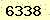 請輸入此驗證碼 : 6338