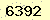 請輸入此驗證碼 : 6392