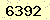 請輸入此驗證碼 : 6392