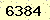 請輸入此驗證碼 : 6384