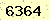 請輸入此驗證碼 : 6364