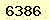 請輸入此驗證碼 : 6386