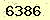 請輸入此驗證碼 : 6386