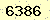 請輸入此驗證碼 : 6386