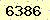 請輸入此驗證碼 : 6386