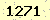請輸入此驗證碼 : 1271