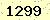 請輸入此驗證碼 : 1299