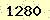 請輸入此驗證碼 : 1280