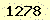 請輸入此驗證碼 : 1278