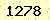 請輸入此驗證碼 : 1278