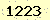 請輸入此驗證碼 : 1223