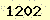 請輸入此驗證碼 : 1202