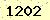 請輸入此驗證碼 : 1202