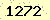 請輸入此驗證碼 : 1272