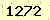 請輸入此驗證碼 : 1272