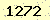 請輸入此驗證碼 : 1272