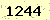 請輸入此驗證碼 : 1244