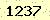 請輸入此驗證碼 : 1237