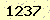 請輸入此驗證碼 : 1237