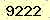 請輸入此驗證碼 : 9222