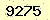 請輸入此驗證碼 : 9275