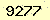 請輸入此驗證碼 : 9277