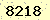 請輸入此驗證碼 : 8218